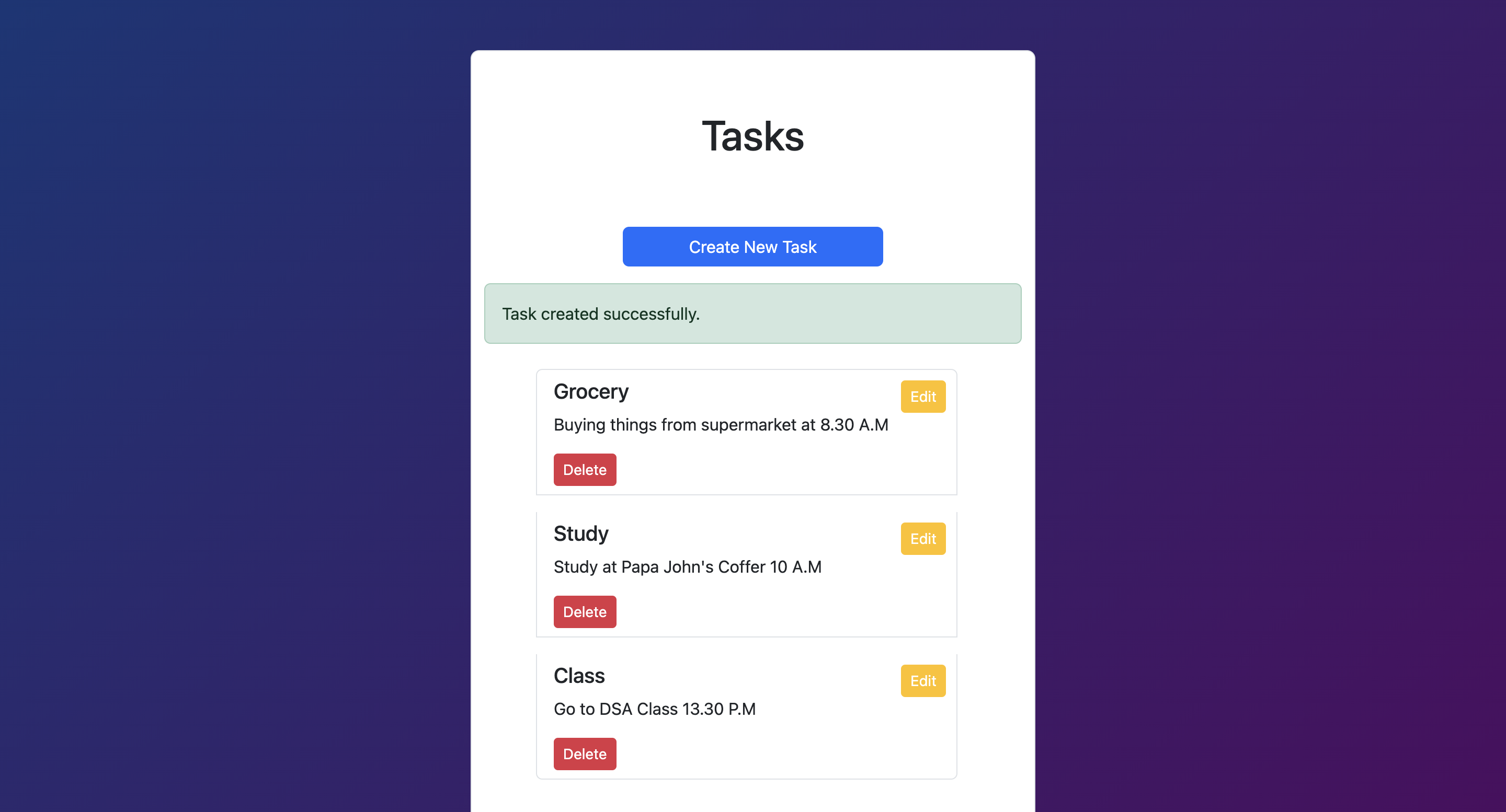 Fully CI/CD Integrated Web App